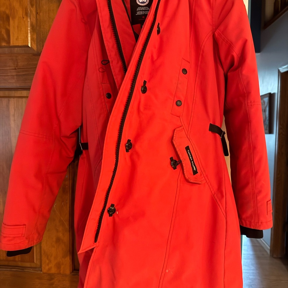 Canada Goose Bold Red Women's Ski Jacket